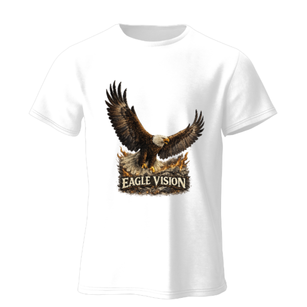 Мъжка тениска Eagle Vision Nature Adventure с дизайн на орел
