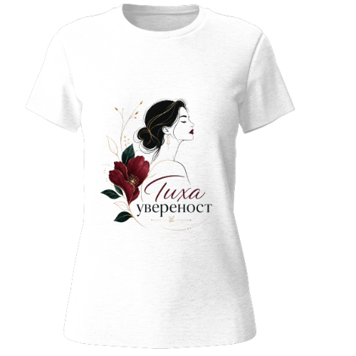 pf-cp-100235-design-17845753671661241640-1 Дамска тениска Тиха увереност - Image 1