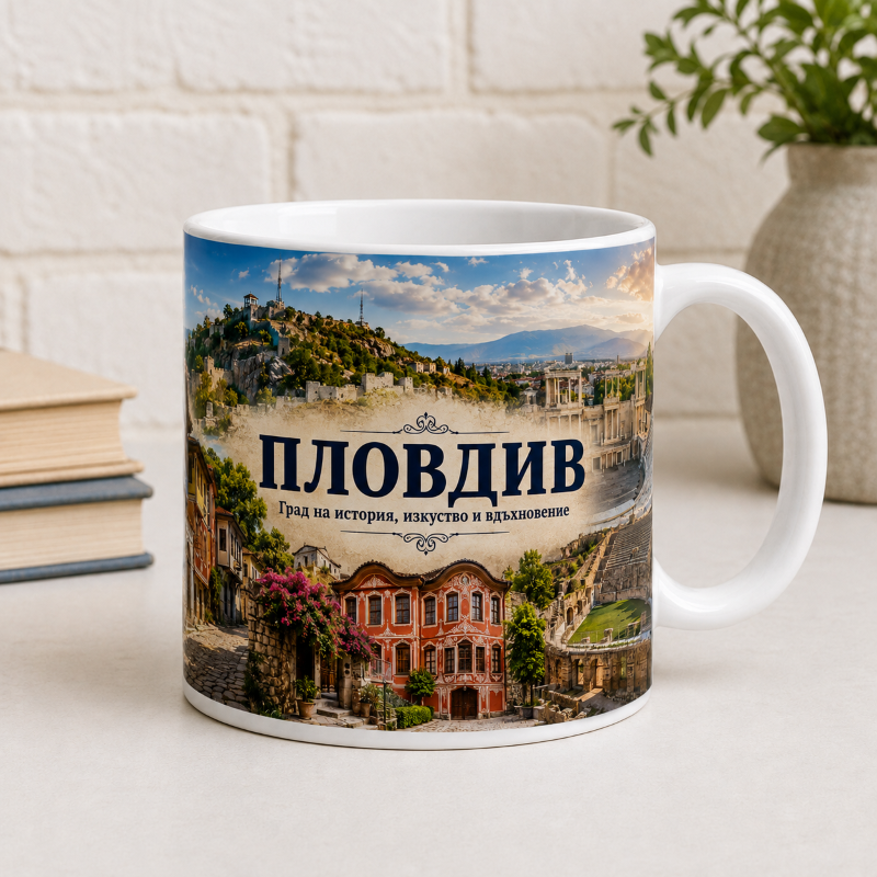 Чаша пловдив. 800png Чаша „Пловдив – град на историята
