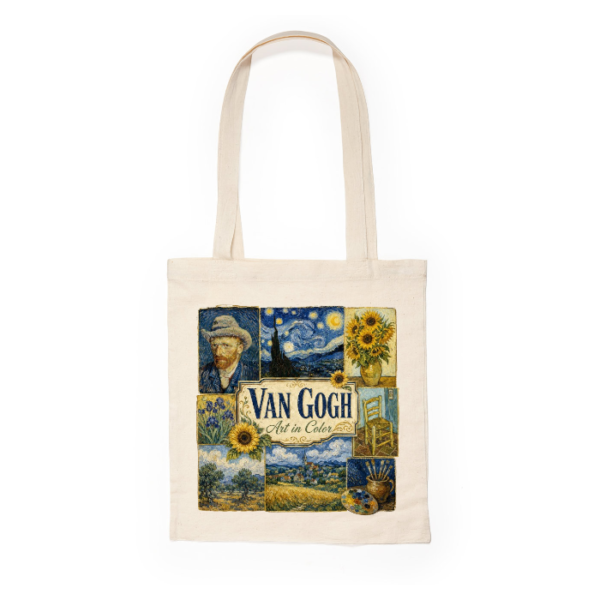 Текстилна чанта Van Gogh Art с художествен принт